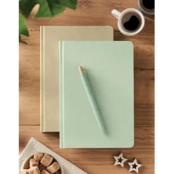 Notes A5 PLA z trzciny cukr. / Miętowy Zielony MO2695-77