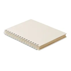 Notes A5 w linie, papier z trawy / Beżowy MO6541-13
