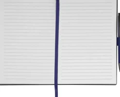Notes A5 w linie z długopisem MERSIN / Granatowy 562044