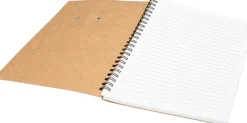 Notes A5 w linie z długopisem z tektury z recyklingu KENTWOOD / Brązowy 190701