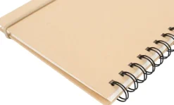 Notes A5 w linie z papieru z recyklingu SILKEBORG / Beżowy 321713