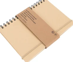 Notes A5 w linie z papieru z recyklingu SILKEBORG / Beżowy 321713