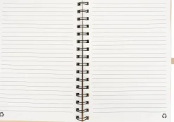 Notes A5 w linie z papieru z recyklingu SILKEBORG / Beżowy 321713