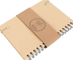 Notes A5 w linie z papieru z recyklingu SILKEBORG / Beżowy 321713