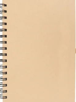 Notes A5 w linie z papieru z recyklingu SILKEBORG / Beżowy 321713