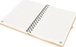 Notes A5 w linie z papieru z recyklingu SILKEBORG / Beżowy 321713