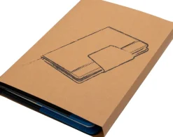 Notes A5 w linie z PU z recyklingu ASUNCION / Ciemnoszary 422977