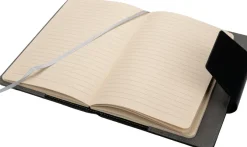 Notes A5 w linie z PU z recyklingu ASUNCION / Ciemnoszary 422977