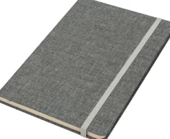 Notes A5 w linie z trzciny cukrowej i rPET ALGIERS / Szary 422807