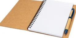Notes A5 z czystymi stronami z papieru z recyklingu RAVENNA / Granatowy 434144