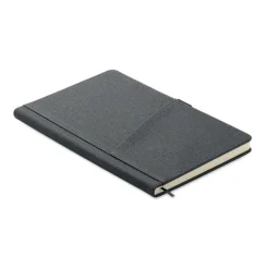 Notes A5 z kieszenią z przodu / Kamienny Szary MO2285-15