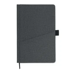 Notes A5 z kieszenią z przodu / Kamienny Szary MO2285-15