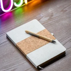Notes A5 z okładką z lnu i korka / BigBang / Natural IP25058580