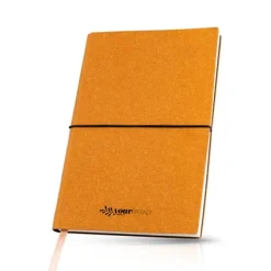 Notes A5 z okładką z recyklingowanej skóry / Dubai book / Ciemnoszary IP25058096