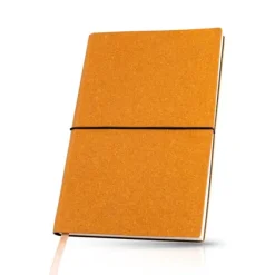 Notes A5 z okładką z recyklingowanej skóry / Dubai book / Ciemnoszary IP25058096