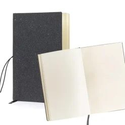 Notes A5 z okładką z recyklingowanej skóry / Dubai book / Light Brown IP25058038