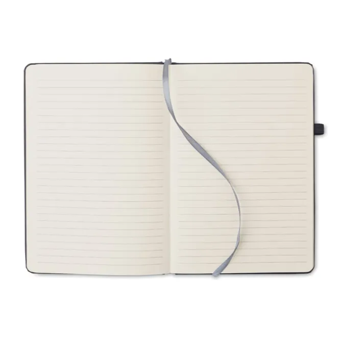 Notes A5 z recyklingowanego / Czarny MO6220-03