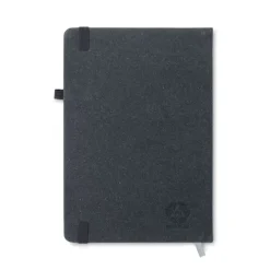Notes A5 z recyklingowanego / Czarny MO6220-03