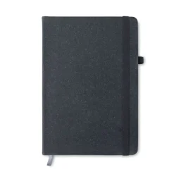 Notes A5 z recyklingowanego / Czarny MO6220-03
