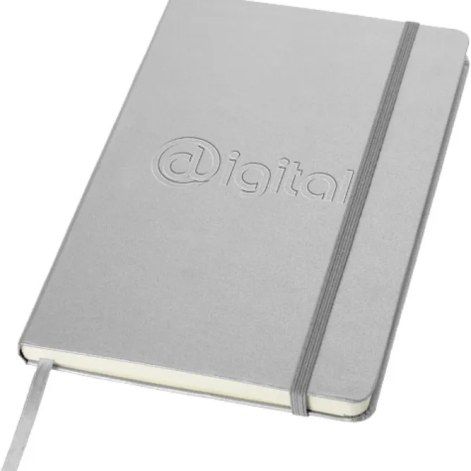 Notes biurowy A5 Classic w twardej okładce / Srebrny 10618103