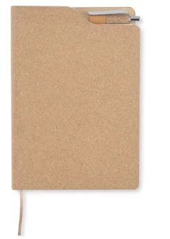 Notes korkowy z długopisem TESSO A5 / Naturalny 18009-17