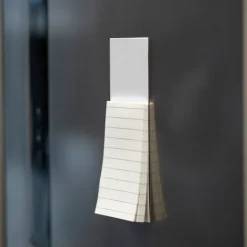 Notes na lodówkę z magnesem HELGE / Biały 2491606