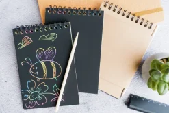 Notes tęczowa zdrapywanka BANGKOK / Beżowy 374513