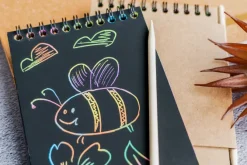 Notes tęczowa zdrapywanka BANGKOK / Beżowy 374513