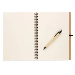 Notes z długopisem / Czarny KC7013-03
