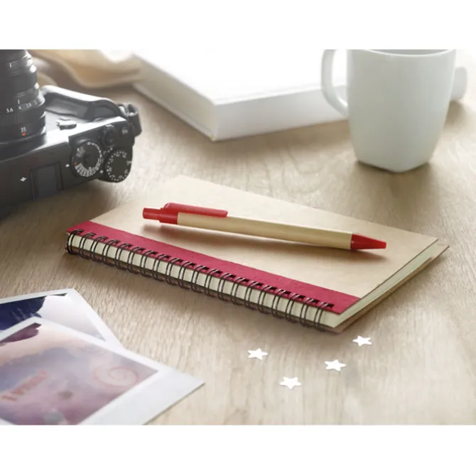 Notes z długopisem / Czerwony IT3775-05