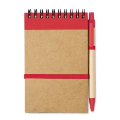 Notes z długopisem 70 kartek / Czerwony IT3789-05