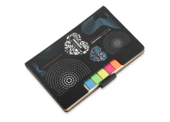 Notes z karteczkami samoprzylepnymi STIKLO A6 / Czarny 18224-02