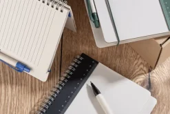 Notes z linijką i długopisem REGALI A5 / Granatowy 18013-06