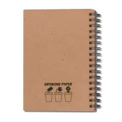 Notes z okładką z rosnącego papieru / Jasnobrązowy LT92526-N0052