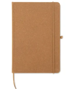 Notes z recyklingowanego PU, GLITZO A5 / Brązowy 18010-09