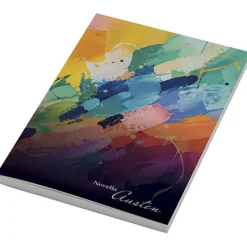Novella Austen notatnik A5 z miękką okładką — 100 kartek / Biały 21078301