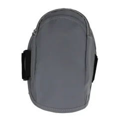 Odblaskowa opaska sportowa z etui na cenne przedmioty / Szary LT90902-N0061