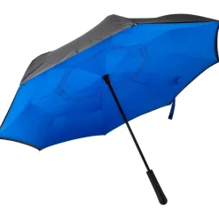 Odwracalny parasol manualny / Granatowy V9911-04