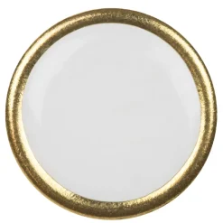 Okrągła przypinka Ø20mm / Satynowozłoty LT99735-N0092