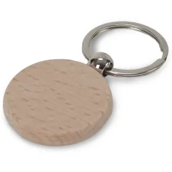 Okrągły, drewniany brelok Ø40mm / Drewniany LT99714-N0093