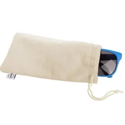 Okulary przeciwsłoneczne B'RIGHT, bawełniane etui w komplecie | Adam / Niebieski V7375-11