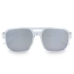 Okulary przeciwsłoneczne Elin UV400 / Transparentny / srebrny LT86741-N0405