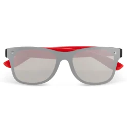 Okulary przeciwsłoneczne Justin R-PC z lustrzanymi soczewkami UV400 / Czerwony LT86731-N0021