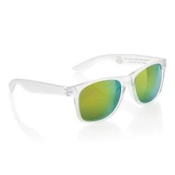 Okulary przeciwsłoneczne, PC z recyklingu / Biały P453.8703