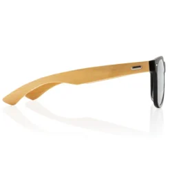 Okulary przeciwsłoneczne, plastik z recyklingu / Czarny P453.971
