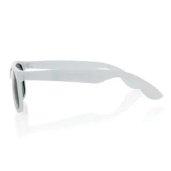 Okulary przeciwsłoneczne, PP z recyklingu / Biały P453.893