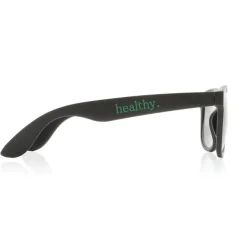 Okulary przeciwsłoneczne, PP z recyklingu / Czarny P453.891