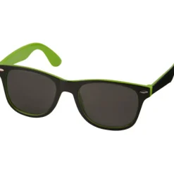 Okulary przeciwsłoneczne Sun Ray z dwoma kolorowymi wstawkami / Limonka 10050003