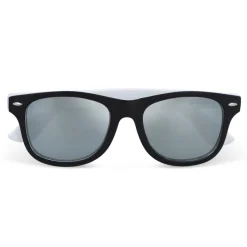 Okulary przeciwsłoneczne Tate z lustrzanymi soczewkami UV400 / Biały LT86736-N0001