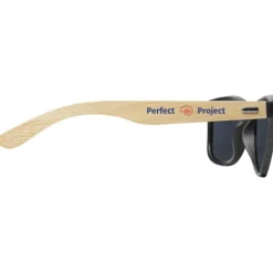 Okulary przeciwsłoneczne z bambusa Sun Ray / Czarny 12700590